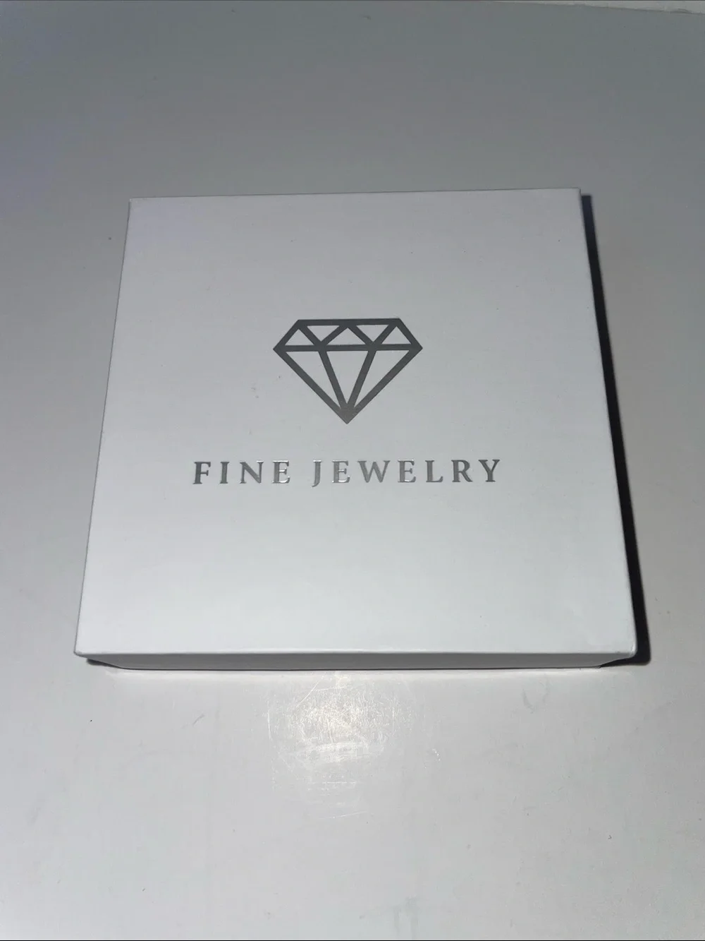 NIB .925 Silver Halo Pendant Necklace.  18”.